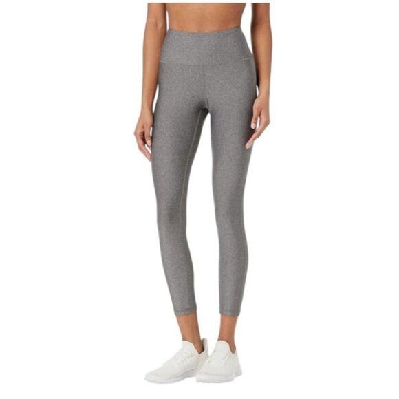 Amazon Essentials Heather Gray Performance Mid-Rise Athletic Leggigs SIZE-LARGE - Picture 1 of 7